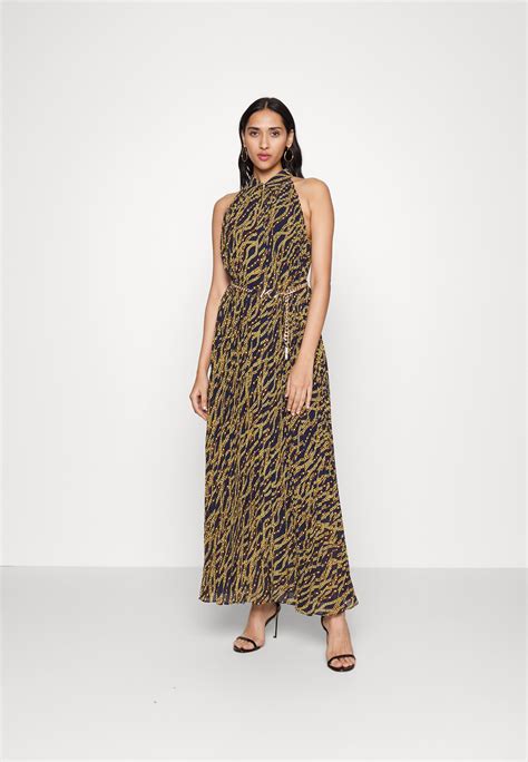 maxikleid michael kors|michael kors half sleeve dress.